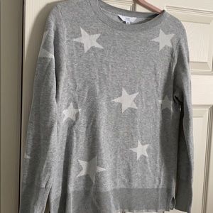 Time and Tru Star pullover sweater size M